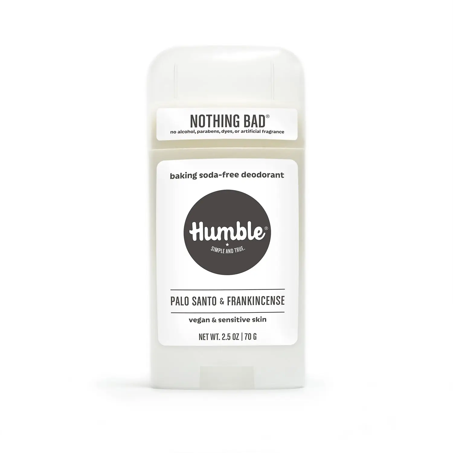 Humble Brands Vegan & Sensitive Skin Deodorant Palo Santo & Frankincense
