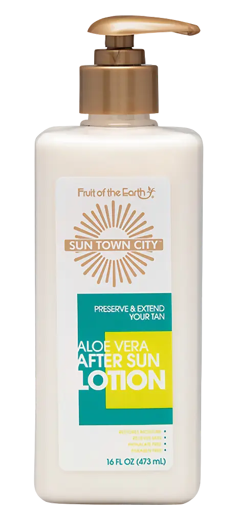 Fruit of the Earth Sun Town City Aloe Vera After Sun Lotion