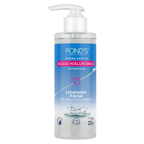 Pond's Hydra Active Ácido Hialurónico Limpiador Facial Mexico