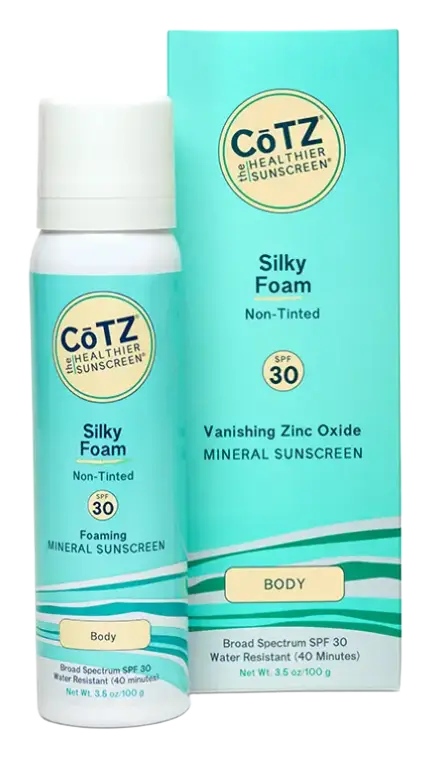 Cotz Skincare Silky Foam Non-Tinted SPF 30