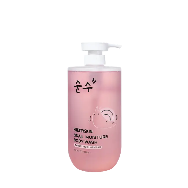 Pretty Skin Snail Moisture Body Wash