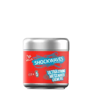Wella Shockwaves Ultra Strong Mess Maker Crème Gel