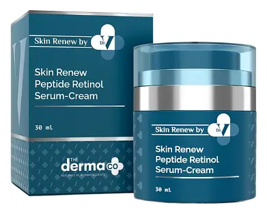 The Derma Co Skin Renew Peptide Retinol Serum-Cream