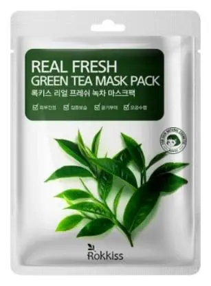 ROKKISS Real Fresh Mask Green Tea