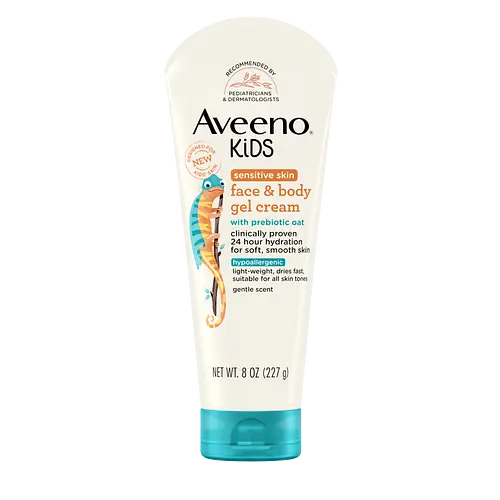 Aveeno Kids Sensitive Skin Face & Body Gel Cream