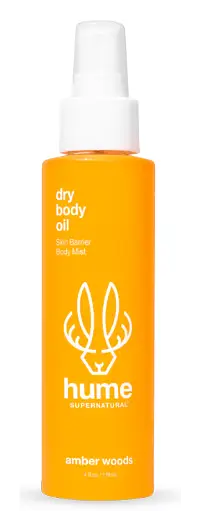 Hume Supernatural Dry Body Oil Mist Amber Woods