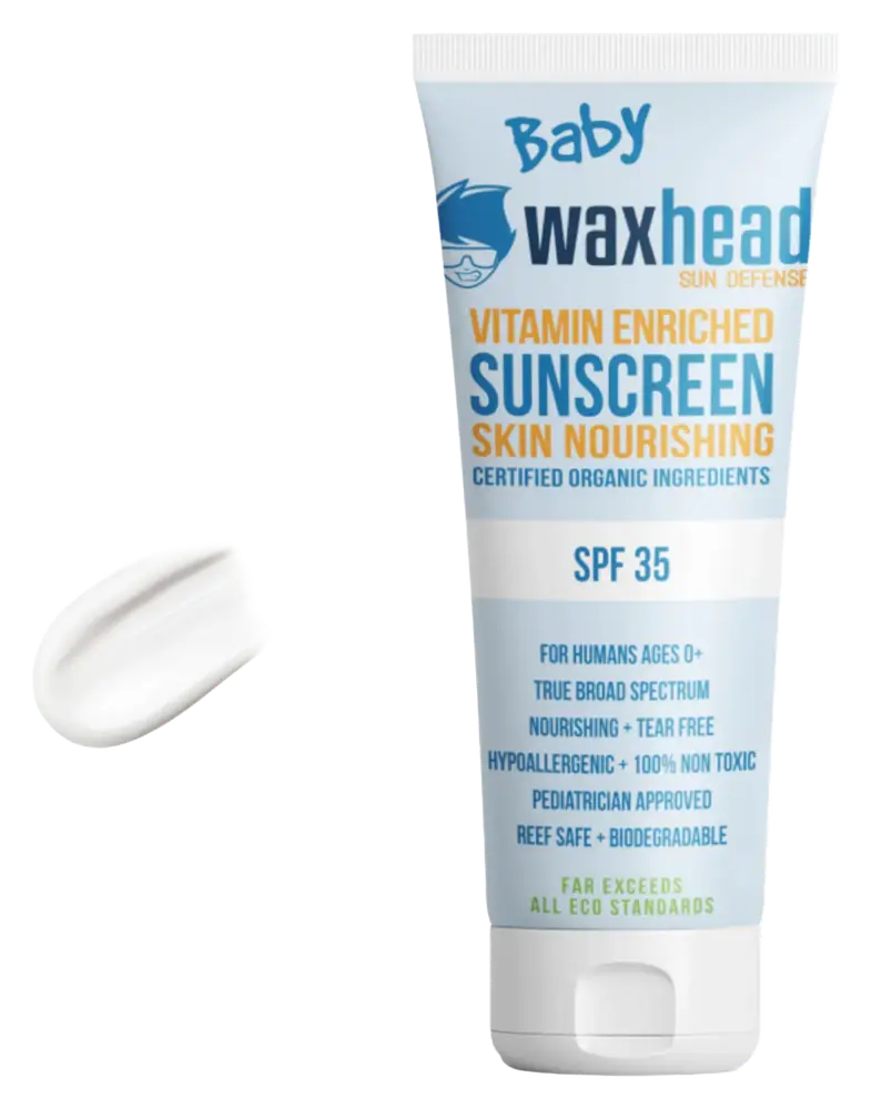 Waxhead Sun Defense Non Toxic Baby Sunscreen SPF 35