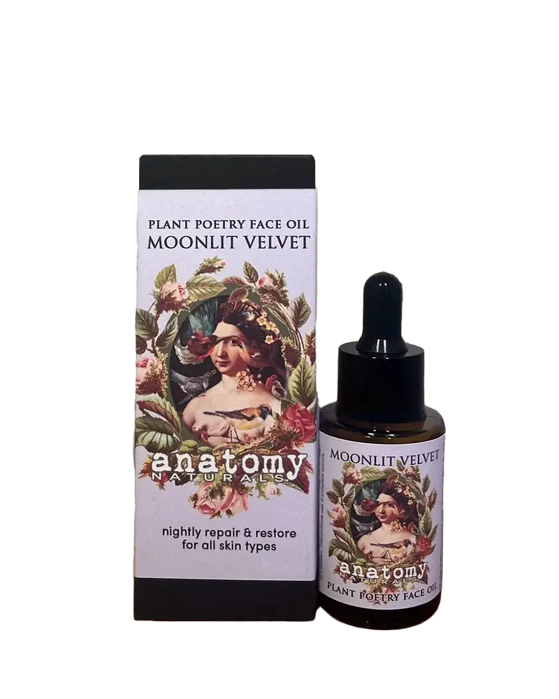 Anatomy Naturals Moonlit Velvet Plant Poetry Face Oil Scented