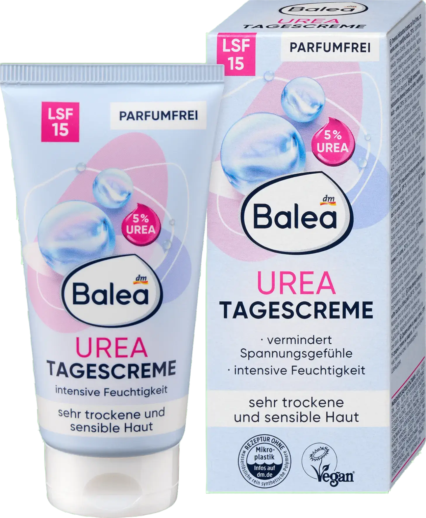 Balea Urea Tagescreme SPF 15