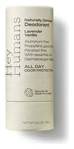 Hey Humans Naturally Derived Deodorant Lavender Vanilla