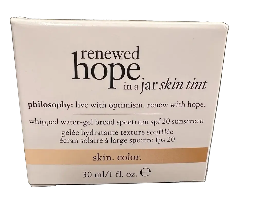 Philosophy Renewed Hope In A Jar Skin Tint SPF 20 Sand