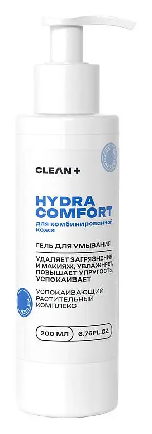 Clean+ Hydra Comfort Gel Cleanser