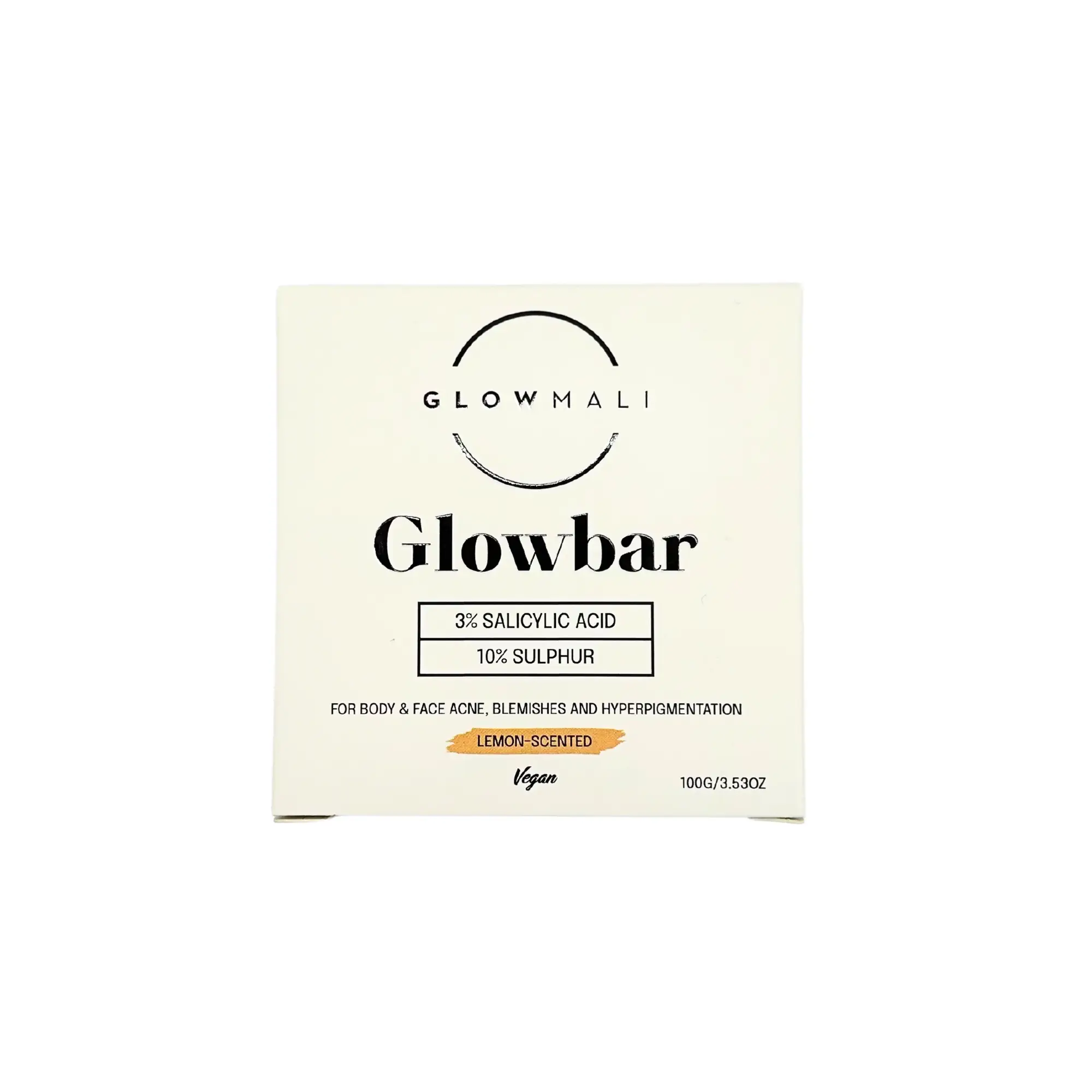 Glowmali Glowbar 3% Salicylic Acid + 10% Sulphur