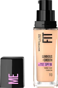 Maybelline Fit Me® Matte + Poreless Foundation Makeup 110 Porcelain