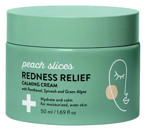 Peach Slices Redness Relief Calming Cream