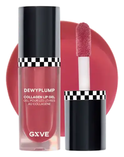 GXVE Beauty Dewyplump Collagen Lip Gel Hibiscus