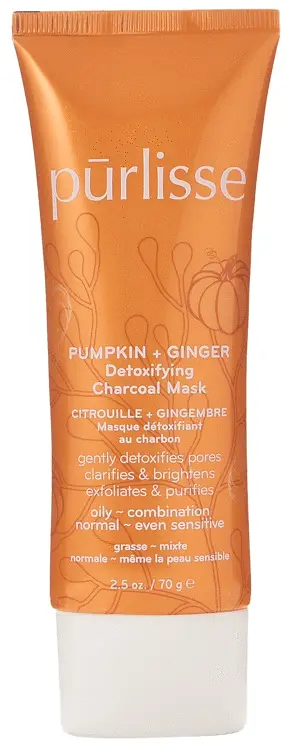 Purlisse Pumpkin + Ginger Detoxifying Charcoal Mask