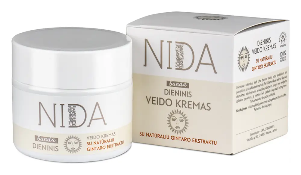NIDA Day Cream With Natural Amber Extract