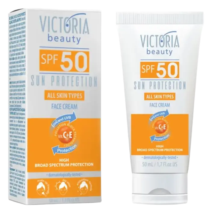 Victoria Beauty Sun Protection SPF 50 Face Cream