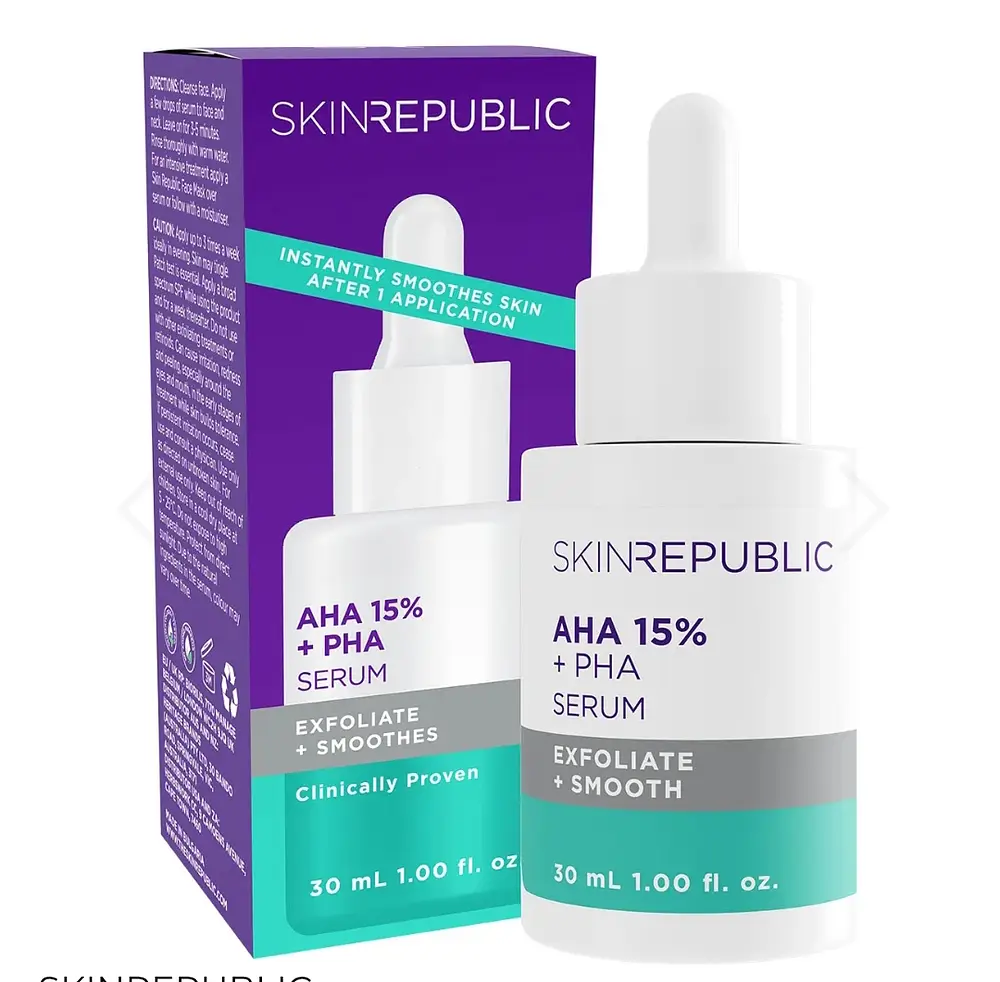 Skin Republic AHA 15% + PHA Serum
