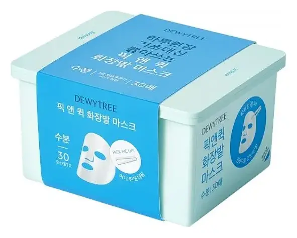 DEWYTREE Pick And Quick Pull Mask Hydrating  Aqua