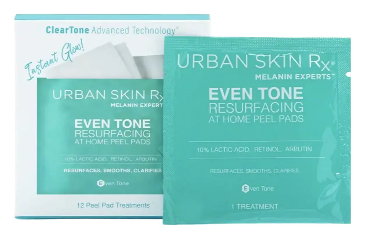 Urban Skin Even Tone Resurfacing at Home Peel Pads