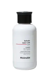 Minimalist Salicylic Acid + LHA 02% Cleanser