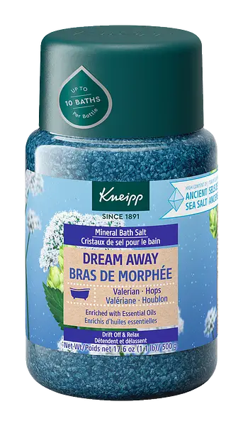 Kneipp Mineral Bath Salt Dream Away Valerian & Hops