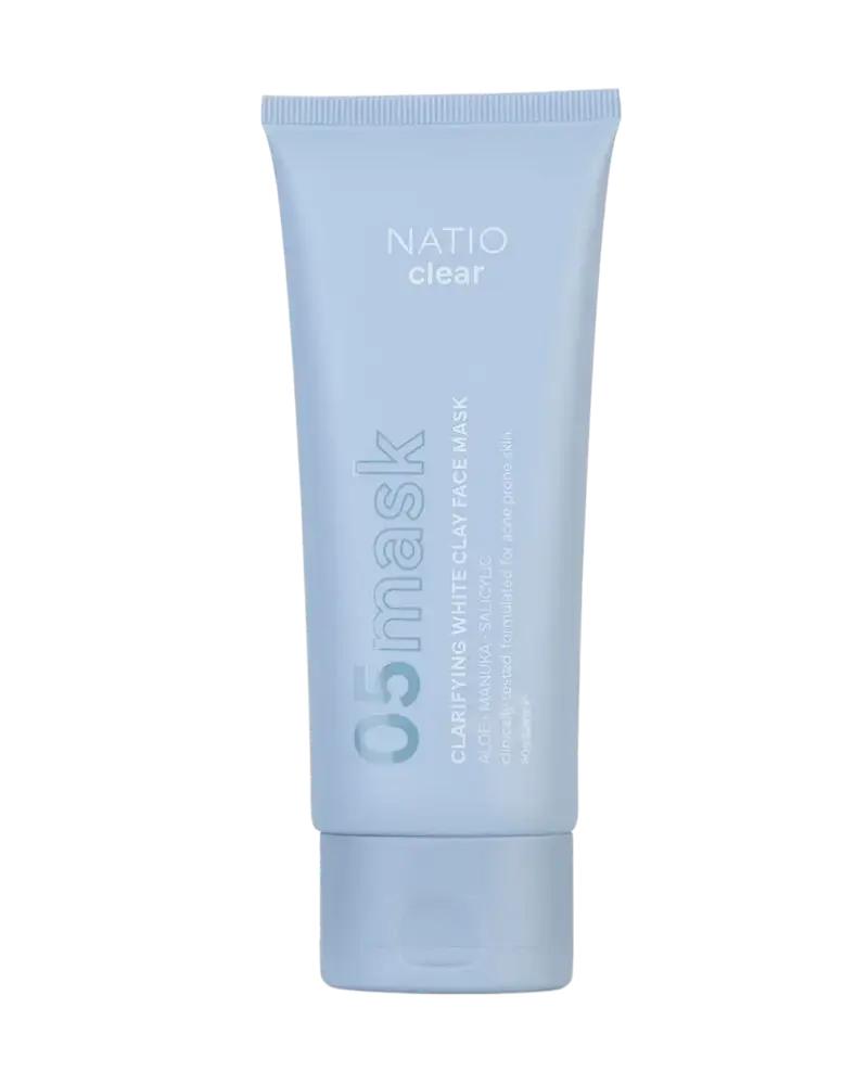 Natio Clarifying White Clay Face Mask