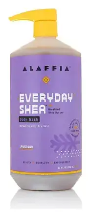 Alaffia Everyday Shea Body Wash Lavender