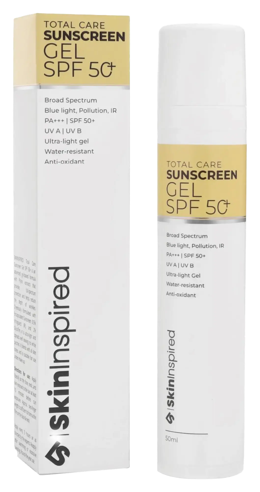 SkinInspired Total Care Sunscreen Gel SPF 50+
