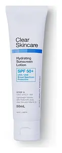 Clear Skincare Hydrating Sunscreen Lotion SPF 50+