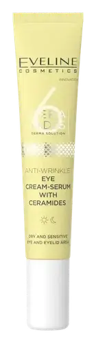 Eveline 6 Ceramides Anti-Wrinkle Eye Cream-Serum