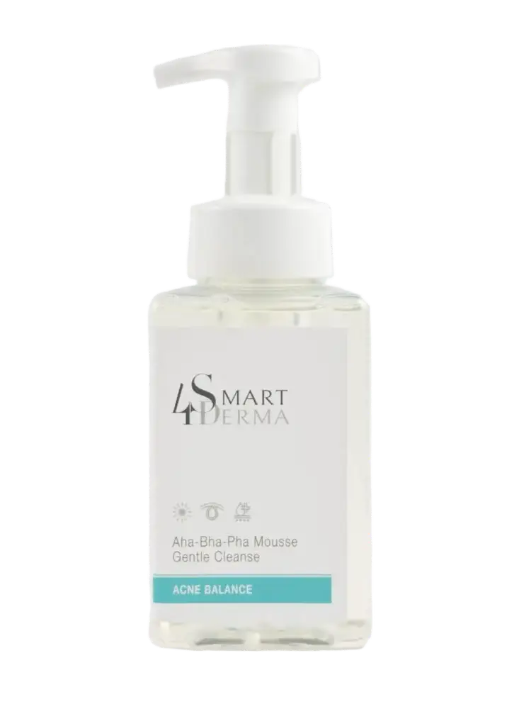 Smart4derma AHA-BHA-PHA Mousse Gentle Cleanse