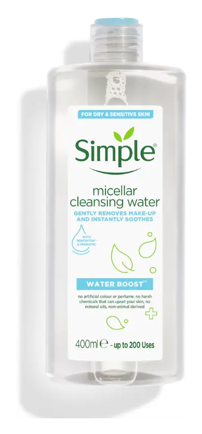 Simple Skincare Water Boost Micellar Cleansing Water US