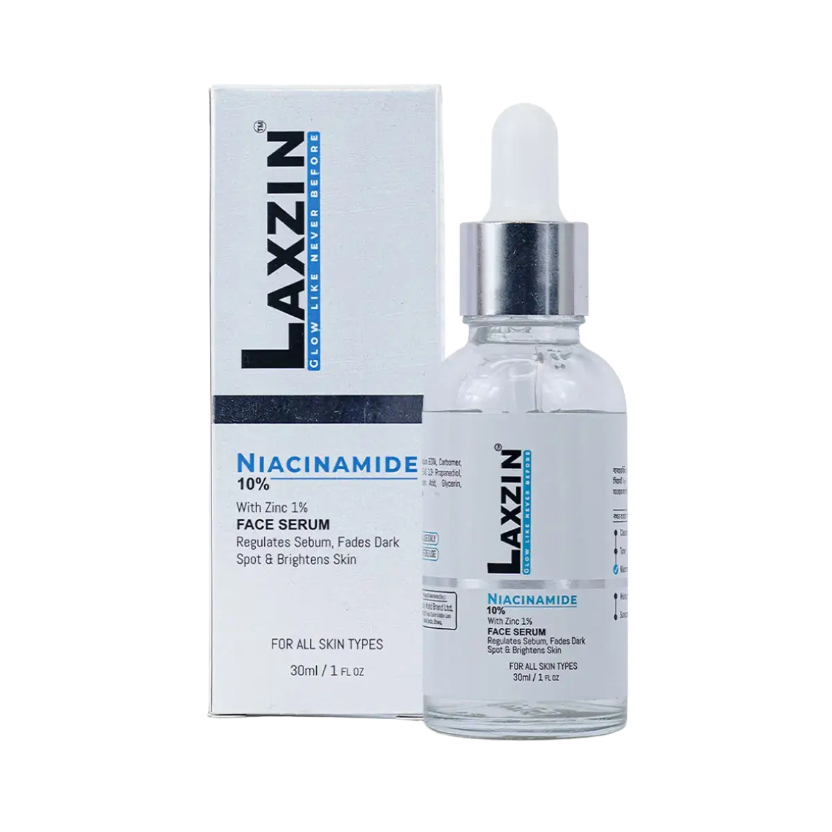 Laxzin Niacinamide 10% + Zinc 1% Face Serum