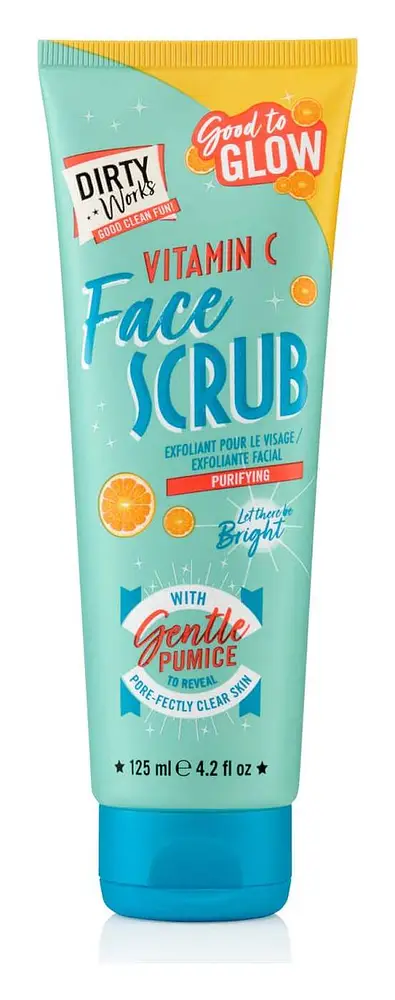 Dirty Works Beauty Good To Glow Vitamin C Face Scrub
