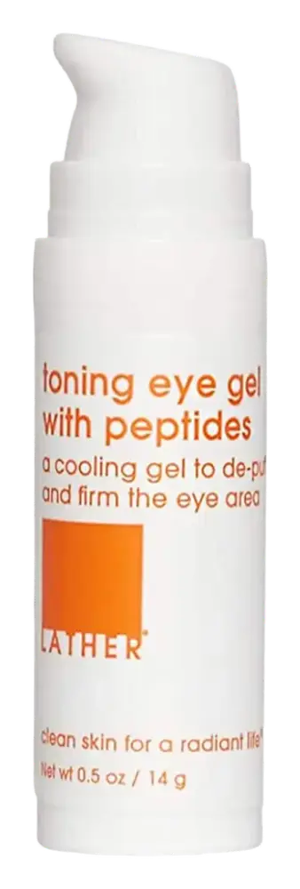 Lather Toning Eye Gel with Peptides