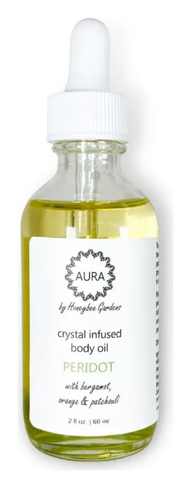 Honeybee Gardens Crystal Infused Body Oil Peridot