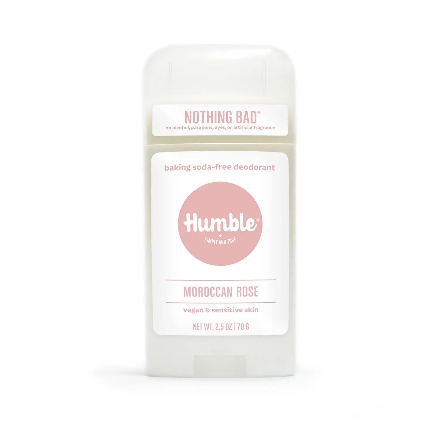 Humble Brands Vegan & Sensitive Skin Deodorant Moroccan Rose