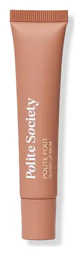 Polite Society Polite Pout Glossy Lip Balm French Caramel