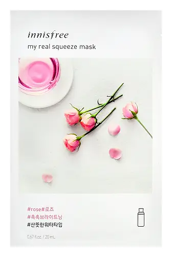 innisfree My Real Squeeze Mask Rose