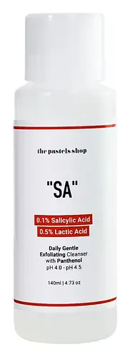 The Pastels Shop "SA" Cleanser 0.1% Salicylic Acid + 0.5% Lactic Acid