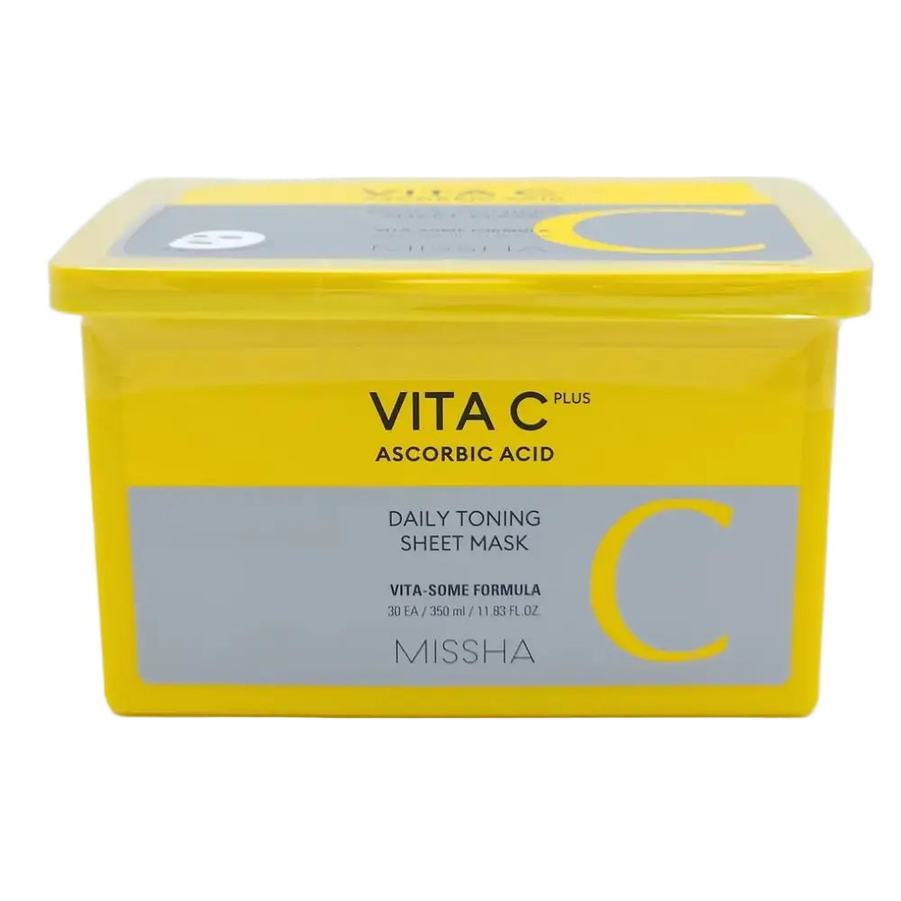 Missha Vita C Plus Daily Toning Sheet Mask