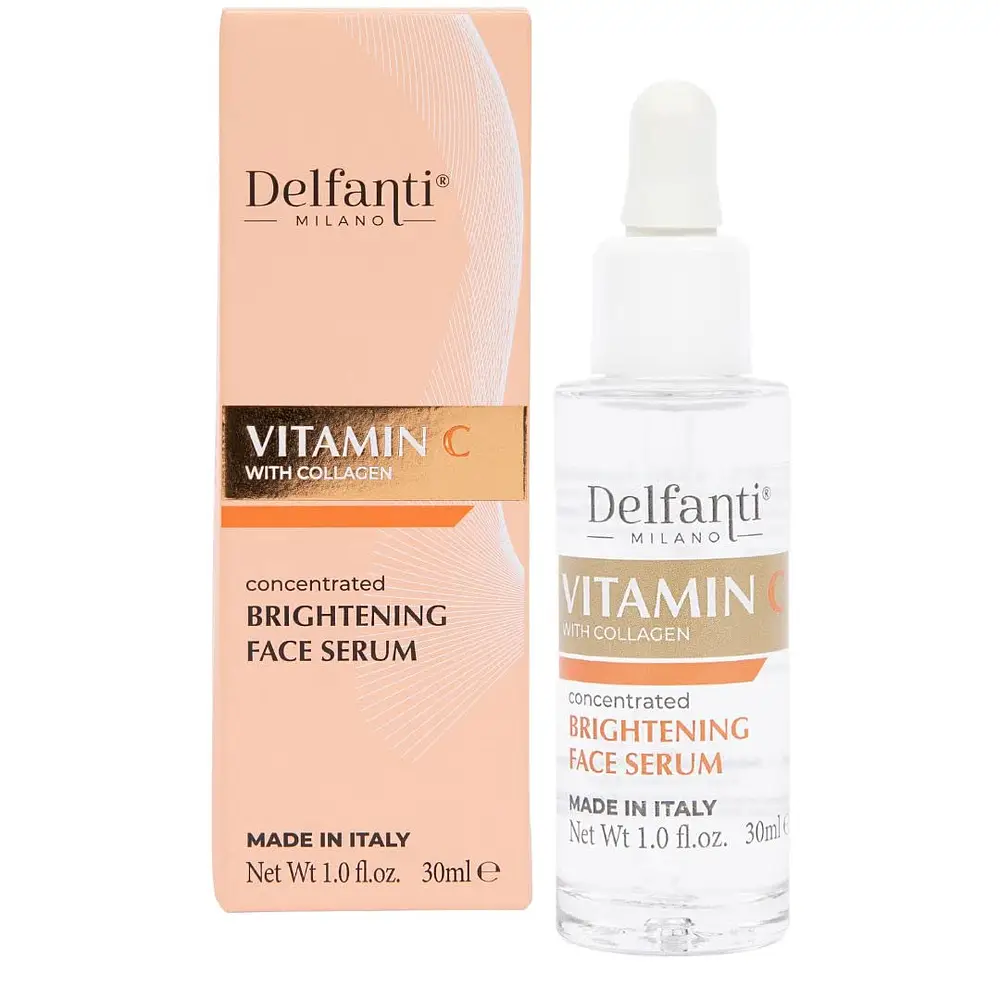 Delfanti Milano Vitamin C With Collagen Brightening Face Serum