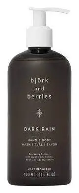 Björk & Berries Hand & Body Wash Dark Rain
