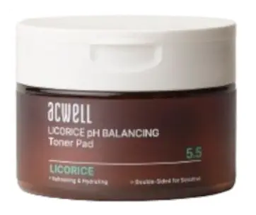 Acwell Licorice pH Balancing Toner Pad