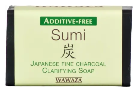 Wawaza Japanese Fine Charcoal Clarifying Soap