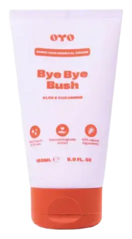 Oyo Skincare Bye Bye Bush Pubic Hair Removal Cream