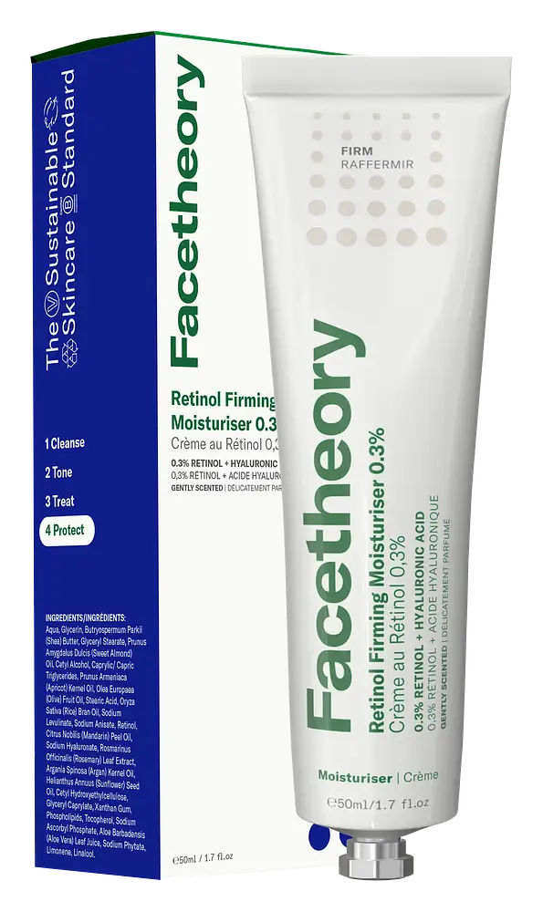 FaceTheory Retinol Firming Moisturiser 0.3% Mandarin